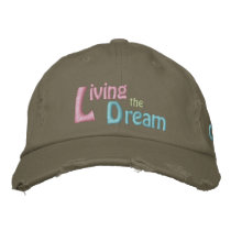 Living the Dream of Dr. Martin Luther King, Jr. embroidered hats by beverlytazangel Living the Dream of Dr. Martin Luther King, Jr. embroidered hats