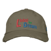 Living the Dream of Dr. Martin Luther King, Jr. embroidered hats by beverlytazangel Living the Dream of Dr. Martin Luther King, Jr. embroidered hats