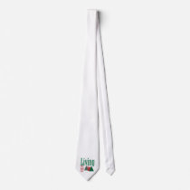 Living the Good Life Christmas Tree Design ties