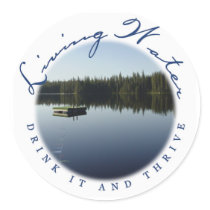Living Water Camp Sticker by mpstakegirlscamp Living Water Camp Sticker