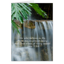 Living Water Card