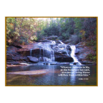 Living Water John 7:38 POSTER PRINT