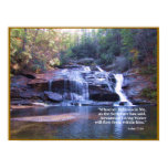 Living Water John 7:38 POSTER PRINT
