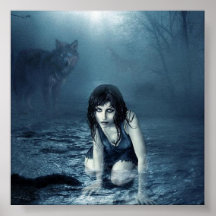 Girl With Wolves