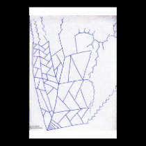 livingpaperfractalizedtriangulardivisionbifurcated posters