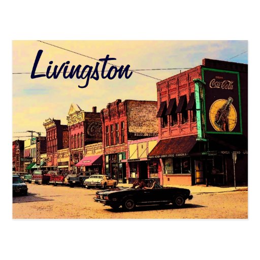 Livingston Montana Postcard