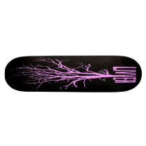livver pink n black sk8 skate decks