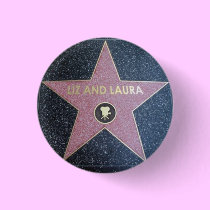 Liz and Laura Button (Hollywood Star) by LizandLaura Liz and Laura Button (Hollywood Star)