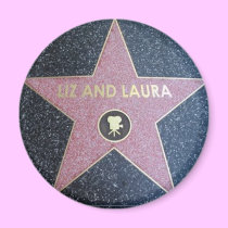 Liz and Laura Magnet (Hollywood Star) by LizandLaura Liz and Laura Magnet (Hollywood Star)