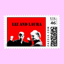 Liz and Laura Postage Stamp