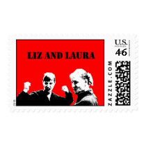 Liz and Laura Postage Stamp by LizandLaura Liz and Laura Postage Stamp