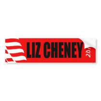 LIZ CHENEY BUMPER STICKER