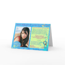 LIZ LOHNES featured in April 2009- Custom Card