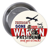 Liz Warren for President buttons