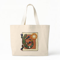 Lizard and Sun Tote Bags