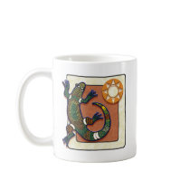Lizard and Sun Coffee Mug