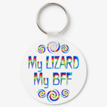 Lizard BFF keychains