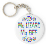 Lizard BFF keychains