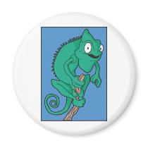 Lizard chameleon magnets