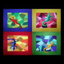 Lizard Dance - Print