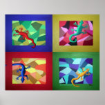 Lizard Dance - Print
