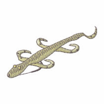 Lizard embroidered shirts
