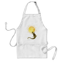 Lizard Holding the Sun aprons