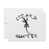 Lizard Hunter for Dogs and Pet Lovers invitations