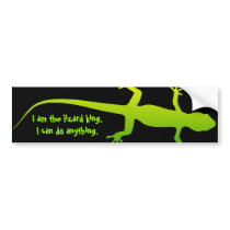 Lizard king bumper stickers