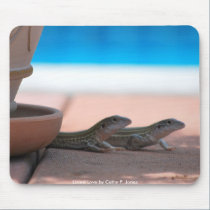 Lizard Love Mousepad