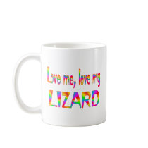 Lizard Love mugs by AllPetsStore Lizard Love mugs