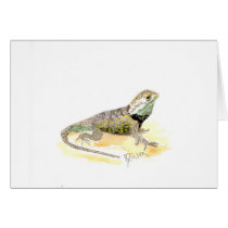 Lizard Note/Greeting Card