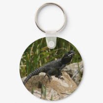 Lizard on a rock keychains by Yarijik Lizard on a rock keychains