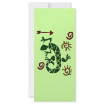 Lizard Rack Card Template