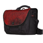 Lizard Skin in Black and Red commuterbag