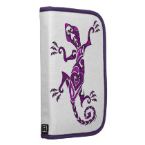 Lizard tattoo/henna in purple organizer
