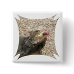 Lizard Tongue Square Pin