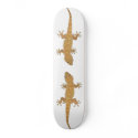 Lizard white skateboard