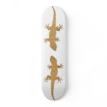 Lizard white skateboard