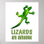 Lizards are Awesome posters