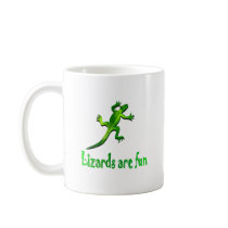 Lizards are Fun mugs