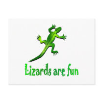 Lizards are Fun postcards by AllPetsStore Lizards are Fun postcards