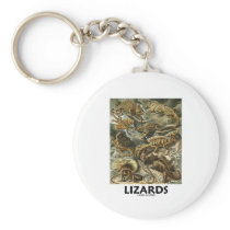Lizards (Ernest Haeckel Artforms Of Nature) Keychains