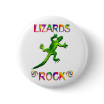 LIZARDS ROCK BUTTON