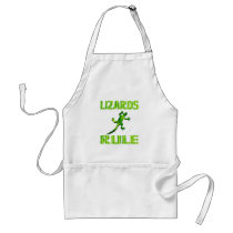 LIZARDS RULE APRON