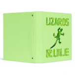 Lizards Rule Vinyl Binders