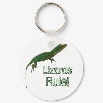 Lizards Rule! keychains