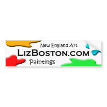 LizBoston.com Bumper Sticker bumper stickers by lizboston LizBoston.com Bumper Sticker bumper stickers