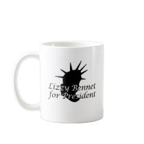 Lizzy Bennet for President Coffee Mugs