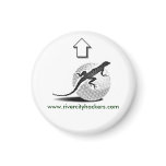 Lizzzard Golf Ball Marker Fridge Magnet
